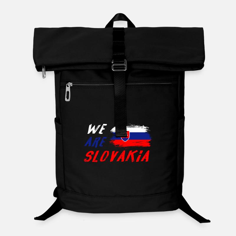 Wir sind Slowakei Laptop-Rucksack 