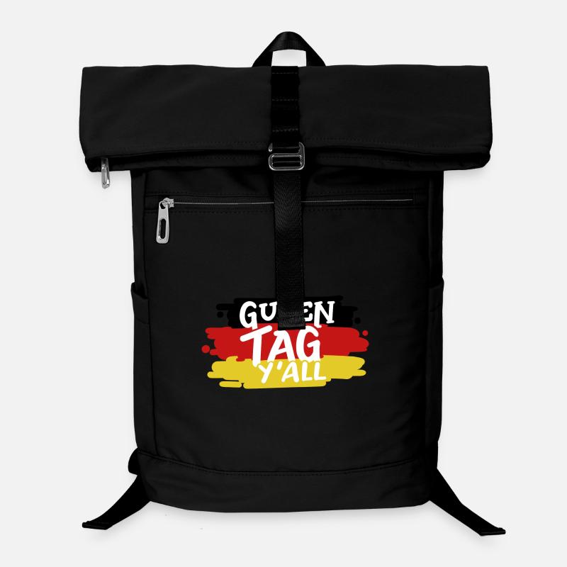Deutschland Deutsche Flagge Laptop-Rucksack 