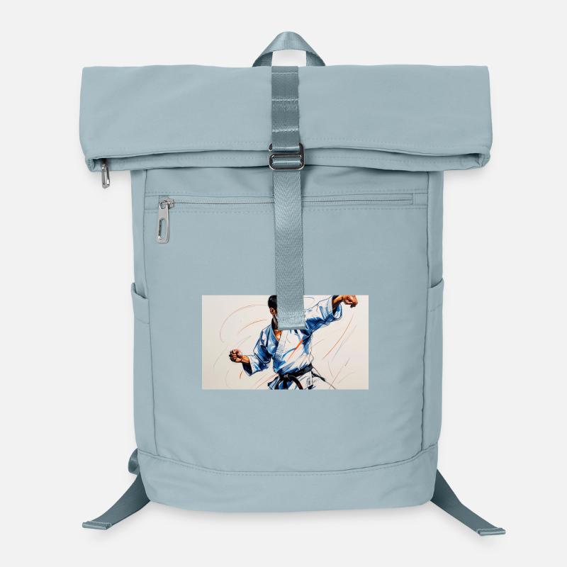 Martial art and Japanese dynamism Laptop Backpack