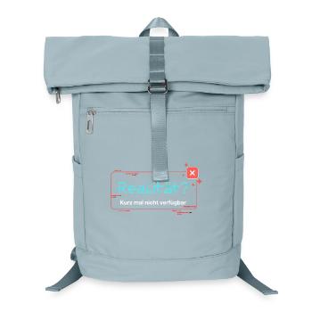 Reality? Not available for a short time - Laptop Backpack - ice blue - Front