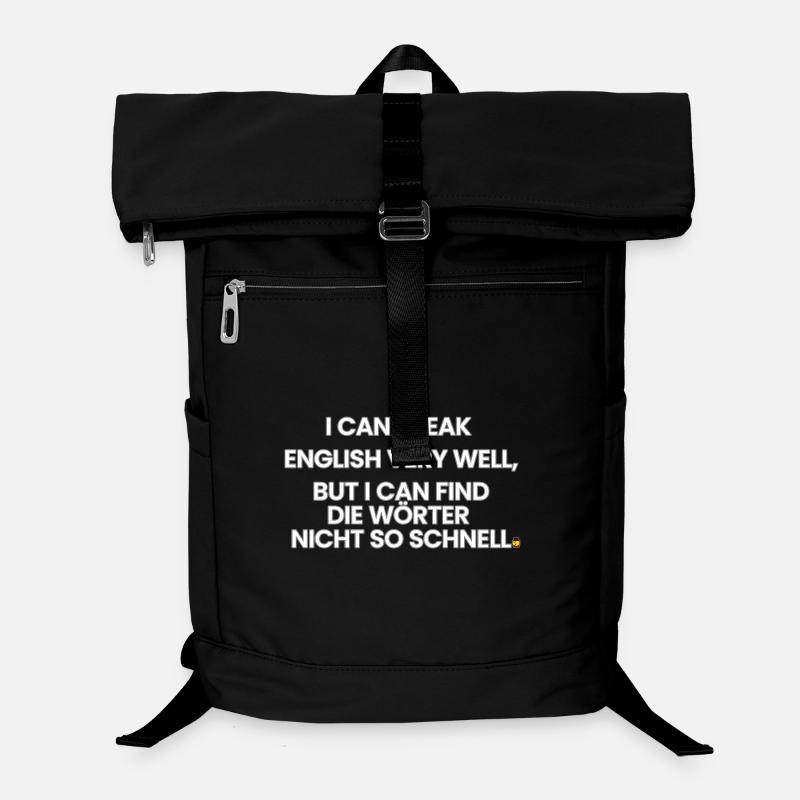 Englisch-Deutsch-Reim 1 (Ver. A) Laptop-Rucksack 