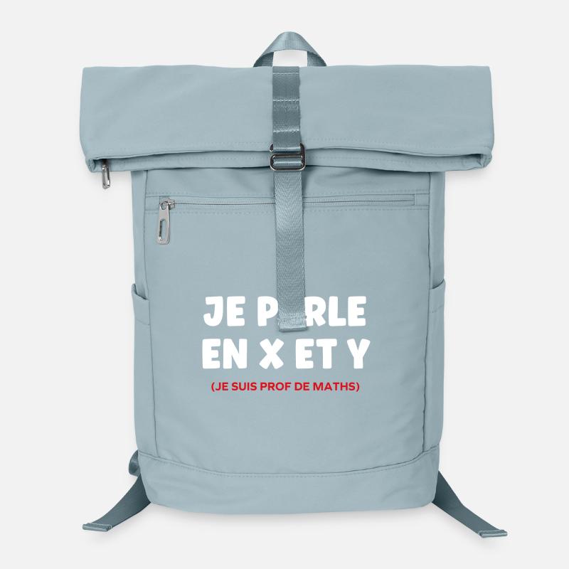Je Parle en X et Y — Prof de Maths Sac à dos ordinateur
