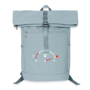 Valentine's Day Heart Gauge - Laptop Backpack - ice blue - Front