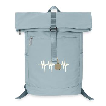 Heartbeat Pyro Cipolla - Laptop Backpack - ice blue - Front
