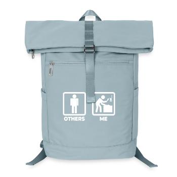 Me as a butcher - Laptop Backpack - ice blue - Front