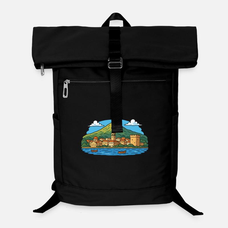 Île de Rhodes Sac à dos ordinateur