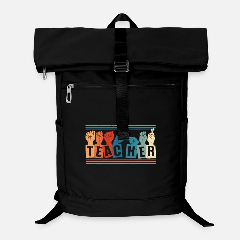 ASL Sign Language Interpreter Laptop Backpack