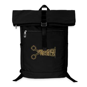 Projets inachevés Ciseaux - Sac à dos ordinateur - noir - Devant