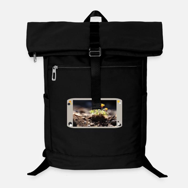 Flower in sunlight Laptop Backpack