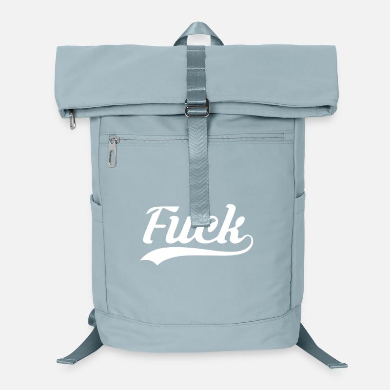 Scheiß auf das Retro-Skript Laptop-Rucksack 