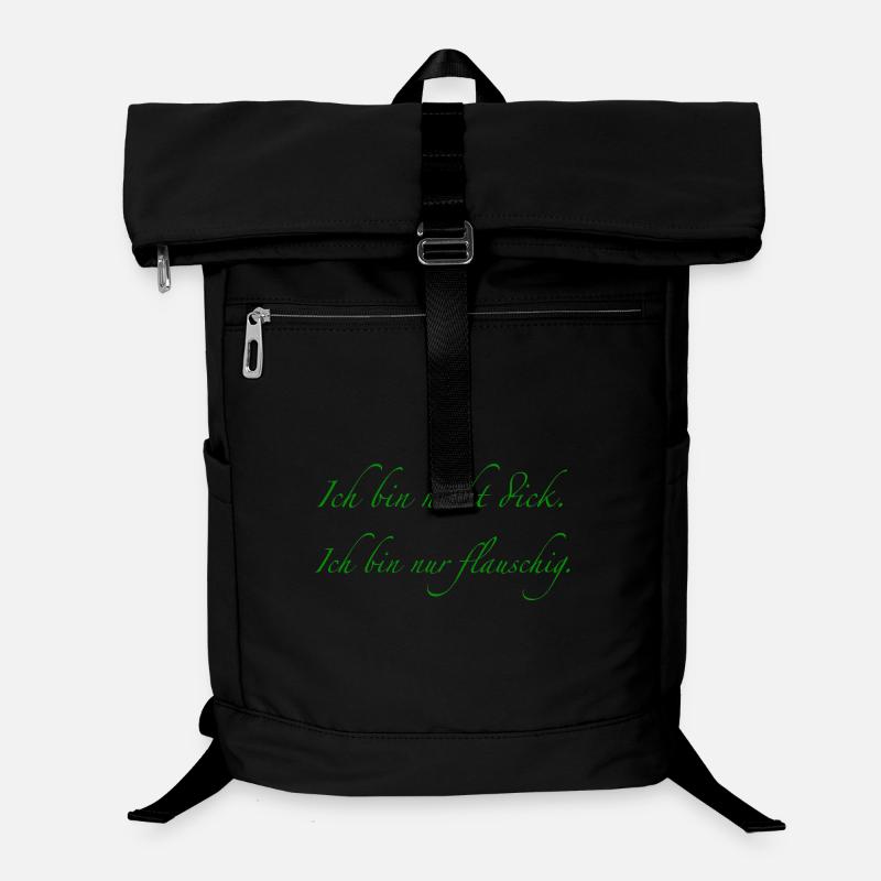 Ich bin nicht dick. Laptop-Rucksack 