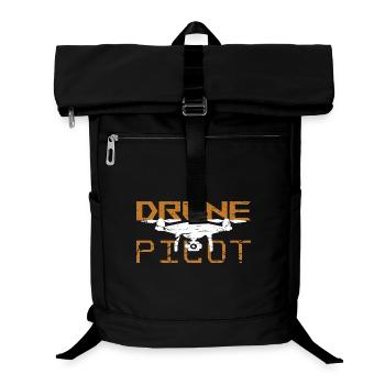 Drone, Pilote, Pilote De Drone - Sac à dos ordinateur - noir - Devant