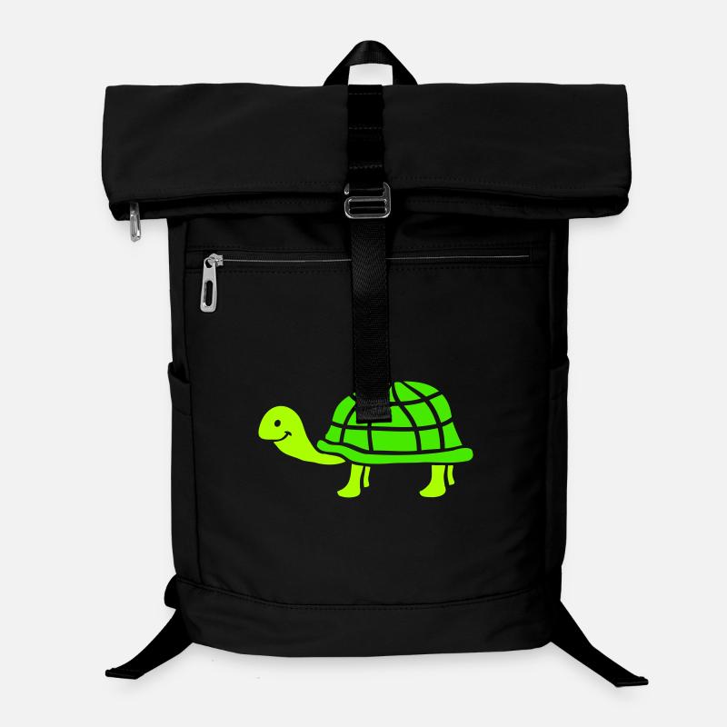 Turtle long neck smiling happy funny Laptop Backpack
