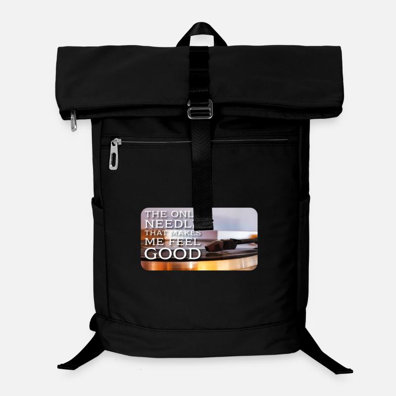 The only needle that makes me feel good - Laptop-Rucksack  - Schwarz