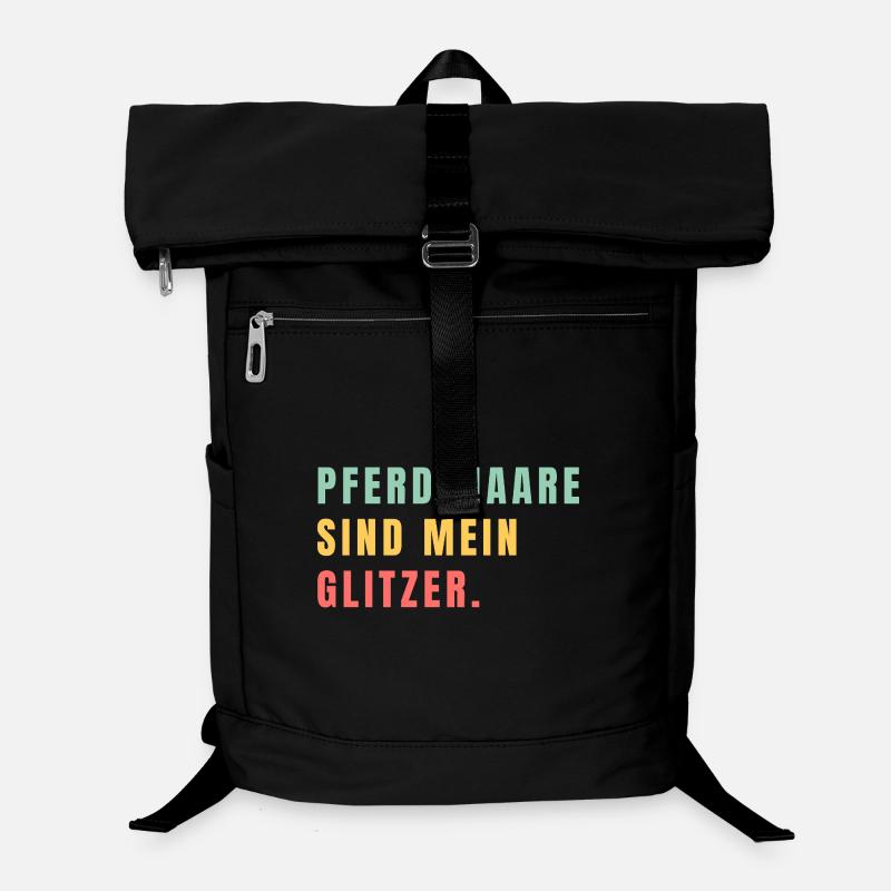 Les crins de cheval, c’est mon paillettes Sac à dos ordinateur