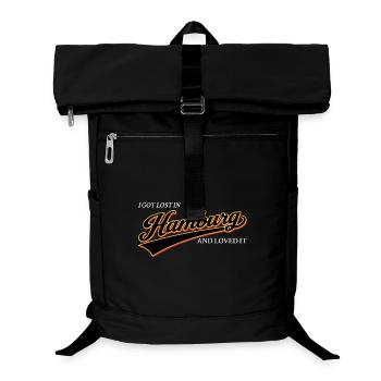 Je me suis perdu à Hambourg et j’ai adoré - Sac à dos ordinateur - noir - Devant