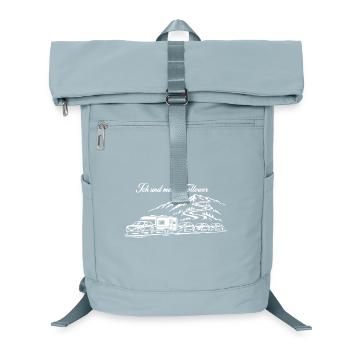 Ich und meine Follower | Berge Roadtrip | Stau - Laptop-Rucksack  - Eisblau - Vorne