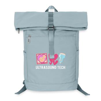 Ultrasonic Technician Ultrasonic Technician - Laptop Backpack - ice blue - Front