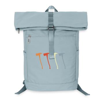 Hache de pompier vintage - Sac à dos ordinateur - bleu glacier - Devant