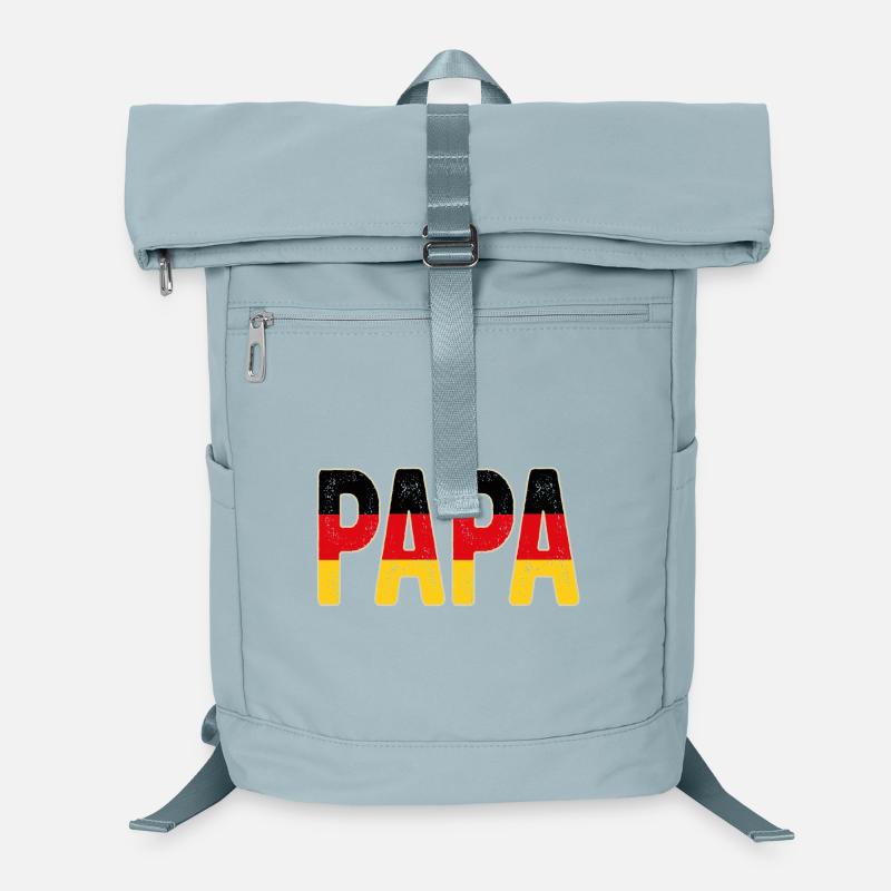 Dad Germany Flag Laptop Backpack