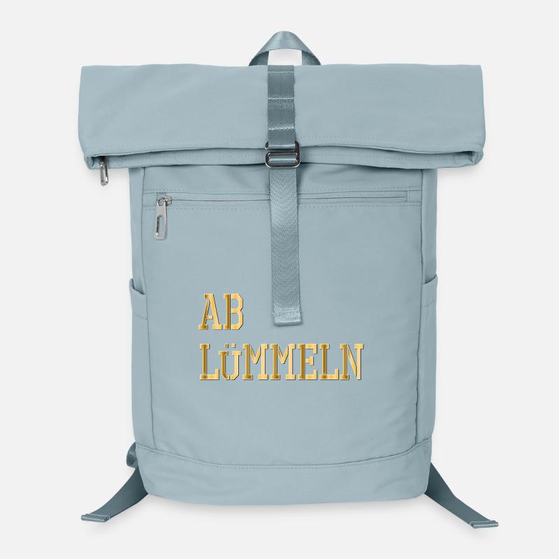 ABLÜMMELN FAULENZEN Laptop-Rucksack 