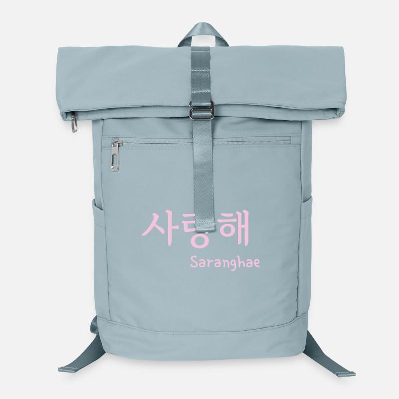 Saranghae i love you k drama Laptop Backpack