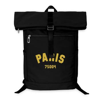 4e arrondissement de PARIS - Sac à dos ordinateur - noir - Devant