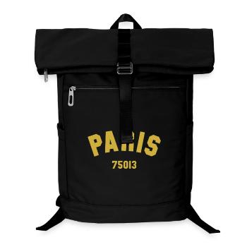 13e arrondissement de PARIS - Sac à dos ordinateur - noir - Devant