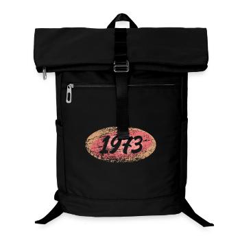 Urlaub 1973 - Laptop-Rucksack  - Schwarz - Vorne