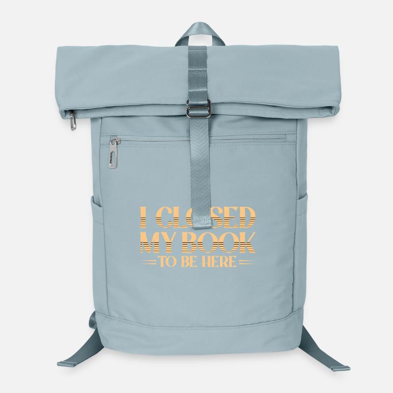 Buch zurückgelassen um hier zu sein Laptop-Rucksack 