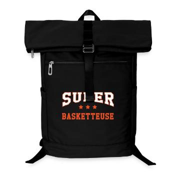 Super Basketteuse - Sac à dos ordinateur - noir - Devant