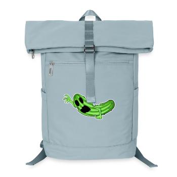 Horreur de concombre zombie - Sac à dos ordinateur - bleu glacier - Devant