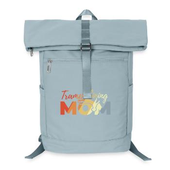 Trampolin Mama - Laptop-Rucksack  - Eisblau - Vorne