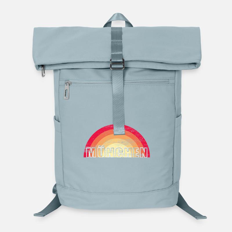 Munich - Vintage Logo - Sunset MUNICH Laptop Backpack