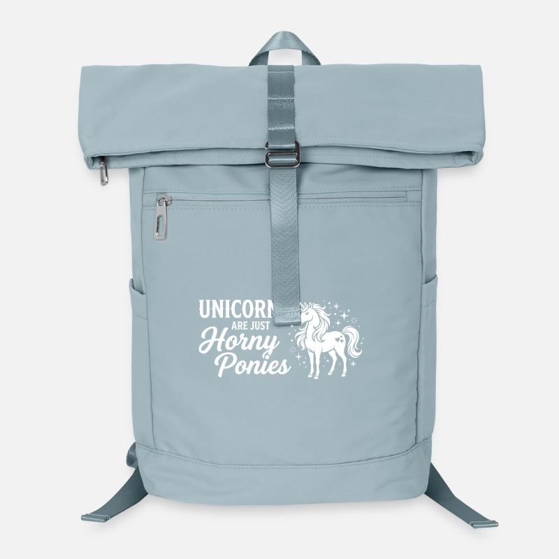 Les licornes ne sont que des poneys en chaleur Sac à dos ordinateur