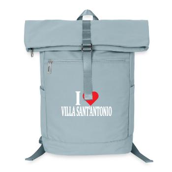 T-Shirt Io amo Villa Sant'Antonio Sardinien - Laptop-Rucksack  - Eisblau - Vorne