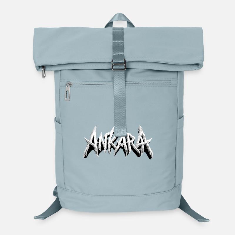 Ankara Turkey - Ankara Metal Music Headbanger Laptop Backpack