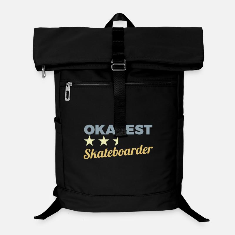 Okayester Skateboarder Laptop-Rucksack 