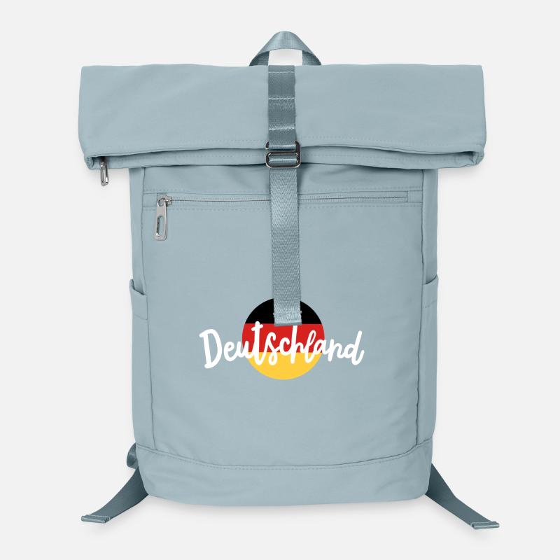 Deutschland deutsche Flagge Laptop-Rucksack 