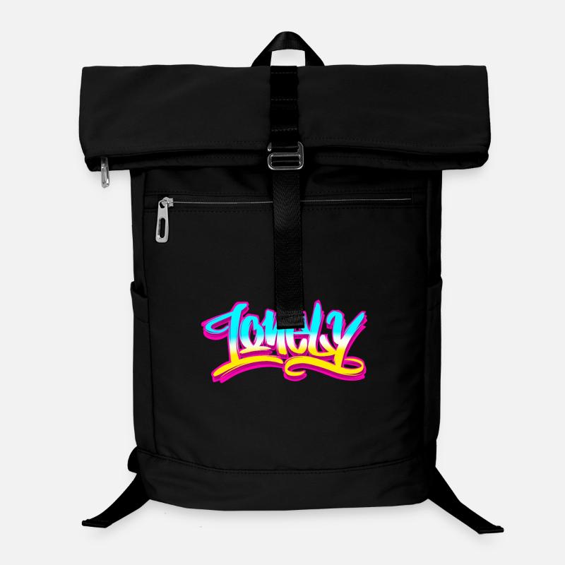 Graffiti lonely Laptop Backpack