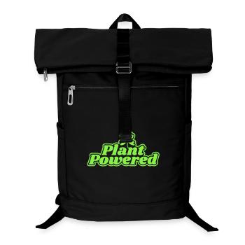 Énergie verte par l’usine - Sac à dos ordinateur - noir - Devant
