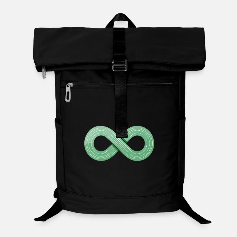 Show the flow! - Laptop Backpack - black