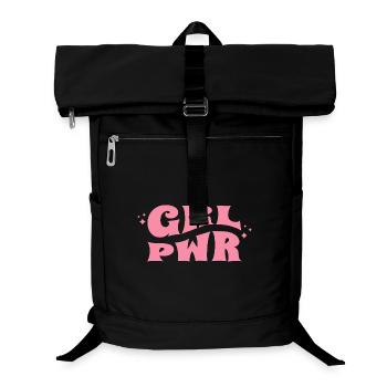 GRL PWR Feminine Style - Laptop-Rucksack  - Schwarz - Vorne