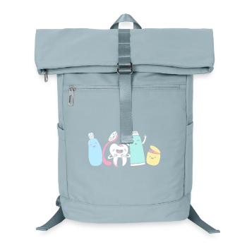 Rezeptionist Zahnarzt - Laptop-Rucksack  - Eisblau - Vorne