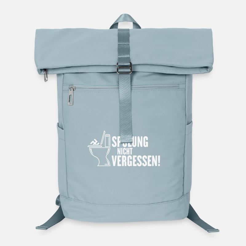 Don't forget to rinse! (Against Right / White) Laptop Backpack