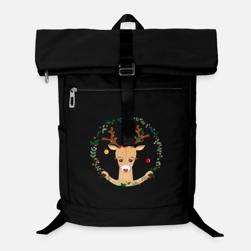 Cute reindeer Laptop Backpack
