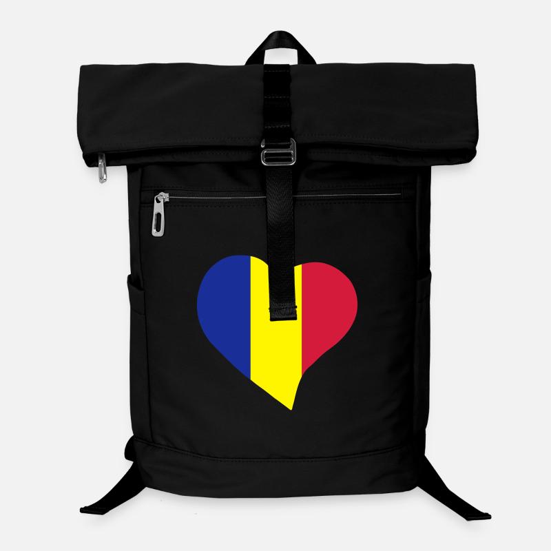 I love Romania - J'aime la Roumanie Sac à dos ordinateur