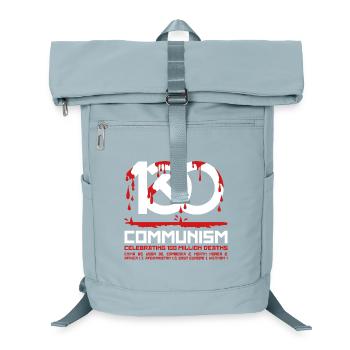 Communism, celebrating 100 million deaths - Laptop-Rucksack  - Eisblau - Vorne