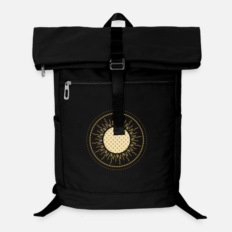 Meditation - Sonne - strahle aus dir selbst heraus Laptop-Rucksack 