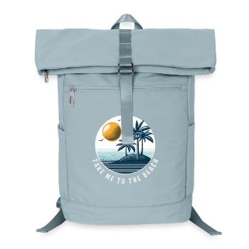 Take me to the Beach - Laptop Backpack - ice blue - Front